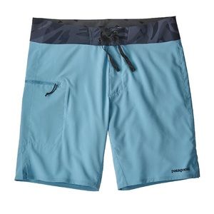 Patagonia Stretch Planing Board Shorts Aqua Blue Size 34